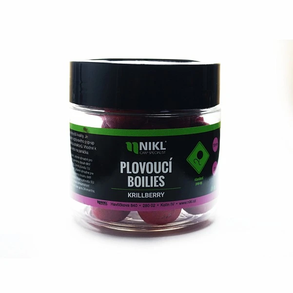 Karel Nikl Pop Up Boilies - KrillBerry  18 мм / 50г