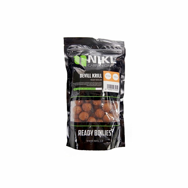 Karel Nikl Ready Boilies - Devil Krill Cold Water taille 18 mm / 250 g - MPN: 2075849 - EAN: 8592400975849