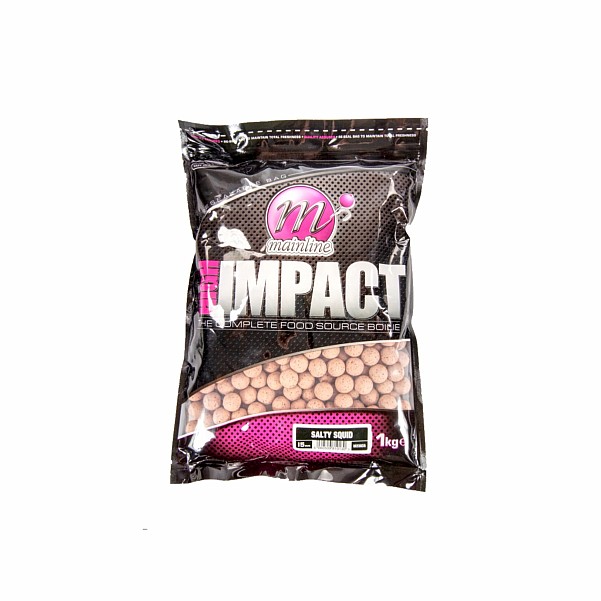 Mainline High Impact Boilies - Salty Squid tamaño 15 mm - 1 kg - MPN: M23035 - EAN: 5060509810130