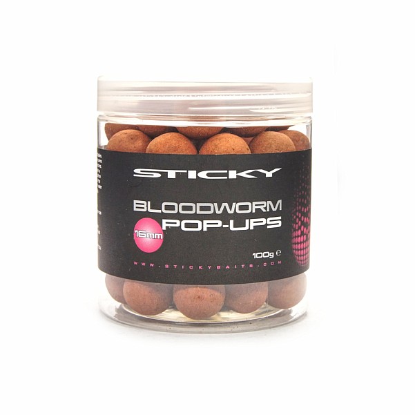 StickyBaits Pop Ups - Bloodwormtamaño 16 mm - MPN: BLP16 - EAN: 5060333110154