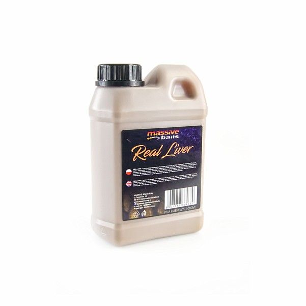 MassiveBaits Liquid - Real Liverembalaje 1000 ml - MPN: LQ006 - EAN: 5901912664630