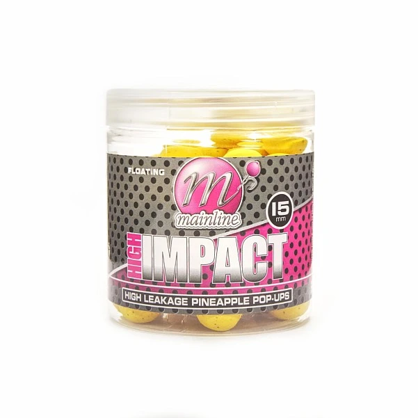 Mainline High Impact Pop Ups Boilies - High Leakage Pineapple 15 мм