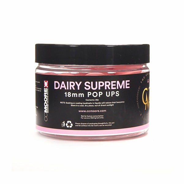 CcMoore Elite Pop Ups - Dairy Suprememéret 18 mm - MPN: 90271 - EAN: 634158436550