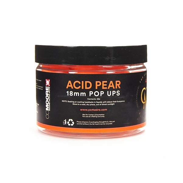 CcMoore Elite Pop Ups - Acid Pear 18 mm