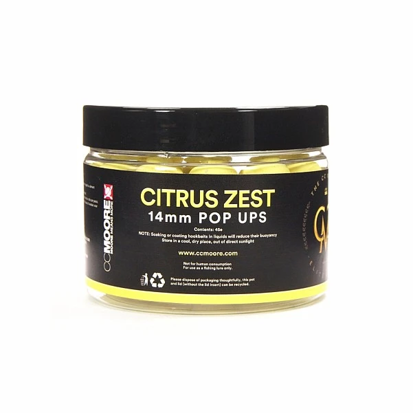 CcMoore Elite Pop Ups - Citrus Zest 14 mm