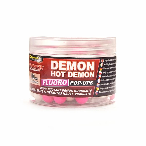 NEW Starbaits Performance FLUO Pop-Ups - Hot Demon 10 mm