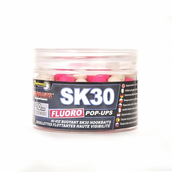 Starbaits FLUO Pop-Ups - SK30 10 mm