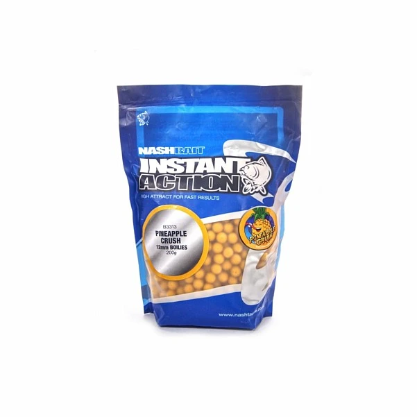NEW Nash Instant Action Boilies Pineapple Crush 200g 12 мм / 200г