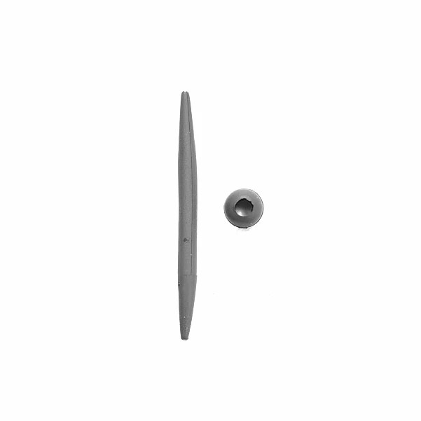 PB Downforce Tungsten Heli-Chod Rubber & Beads silt/czarny
