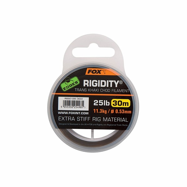 Fox Edges Rigiditytaper 0,53mm / 25lb - MPN: CAC610 - EAN: 5055350254981