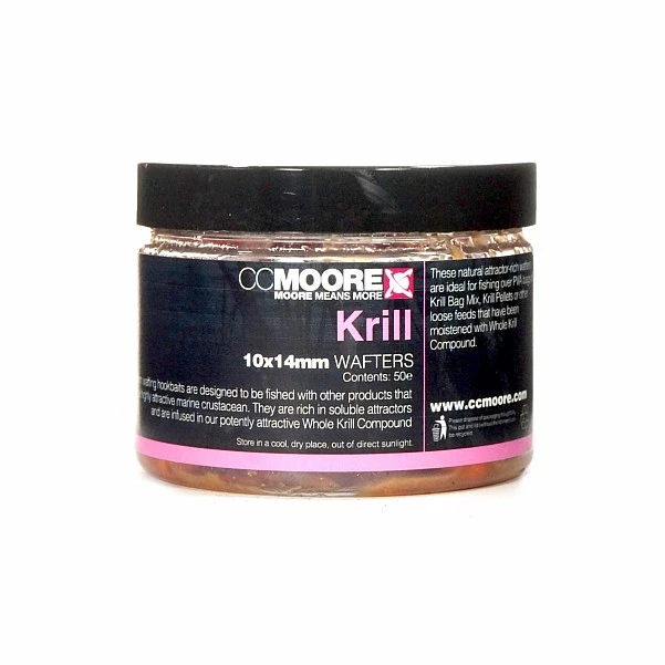 NEW CcMoore Glugged Hookbaits Krill 10 x 14 мм