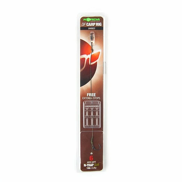 Korda N-Trap DF Carp Rig Wide Gape 6