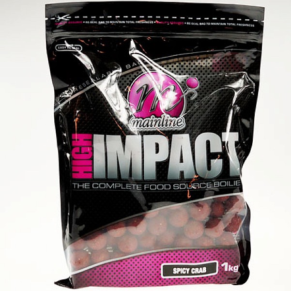 Mainline High Impact Boilies - Spicy Crab velikost 20 mm - 1 kg - MPN: M23004 - EAN: 5060509810208