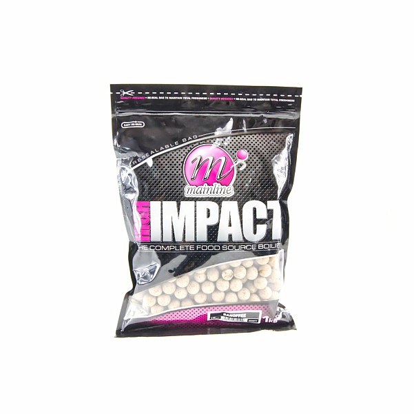 Mainline High Impact Boilies - Banoffeevelikost 15 mm - 1 kg - MPN: M23011 - EAN: 5060509810109