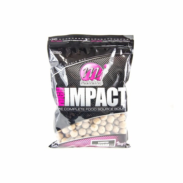 Mainline High Impact Boilies - Banoffeevelikost 20 mm - 1 kg - MPN: M23002 - EAN: 5060509810185