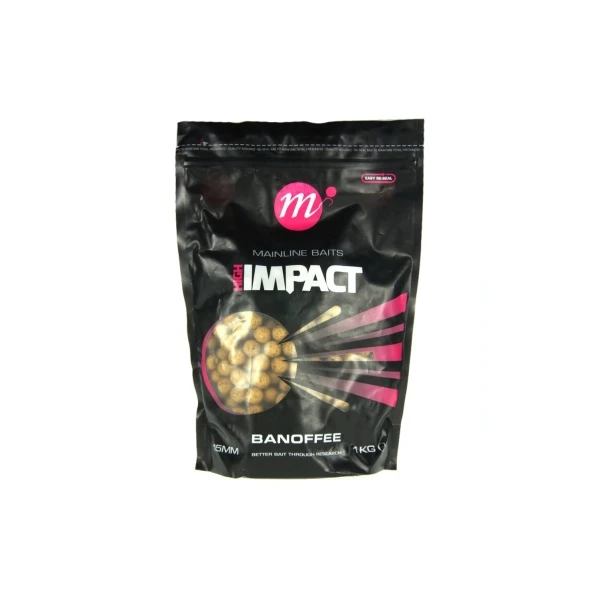Mainline High Impact Boilies - Banoffee 15 mm - 1 kg