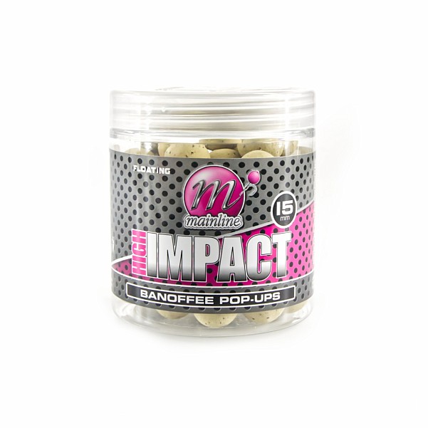 Mainline High Impact Pop Up Boilies - Banoffeeméret 15 mm - MPN: M23022 - EAN: 5060509810420