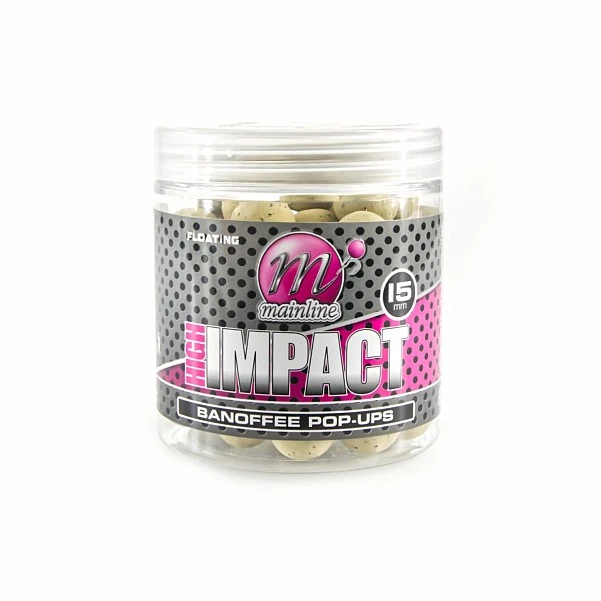 Mainline High Impact Pop Up Boilies - Banoffee 15 мм