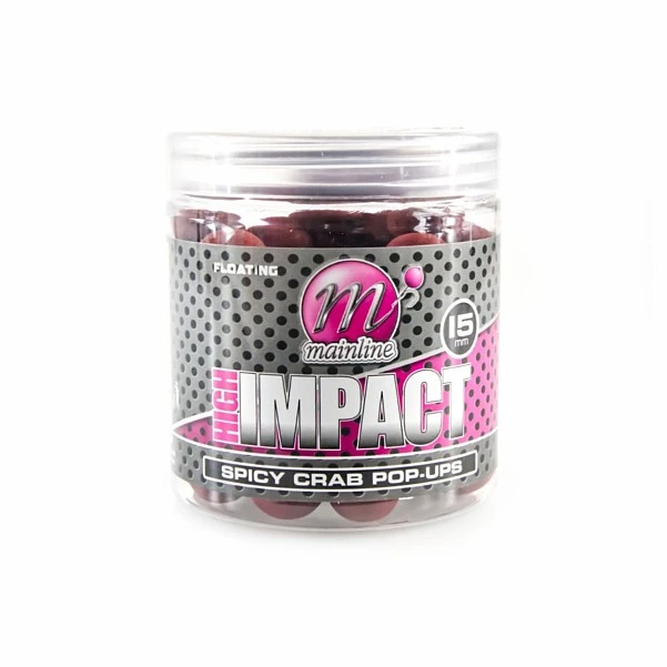 Mainline High Impact Pop Up Boilies - Spicy Crab  15 мм
