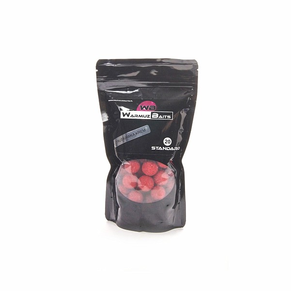 WarmuzBaits - Atraktantiniai kamuoliukai „Braškių kremas“dydis 20 mm / 250 g - MPN: 66695 - EAN: 5905279196827