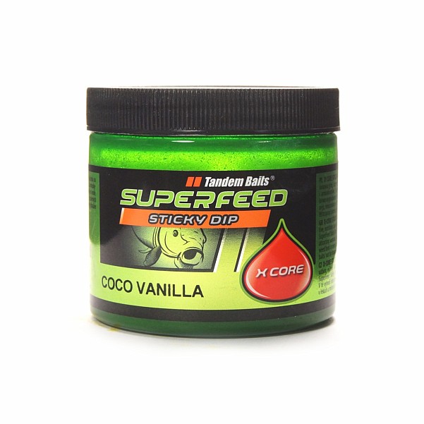 TandemBaits SuperFeed X Core Sticky Dip Coco VanillaVerpackung 100ml - MPN: 24677 - EAN: 5907666668467
