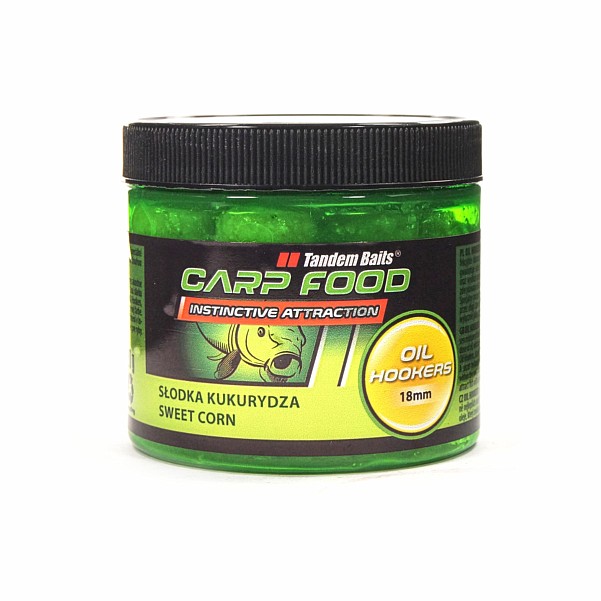 TandemBaits Carp Food Oil Hookers  - Mais Dolcemisurare 18 mm / 120g - MPN: 17549 - EAN: 5907666676561