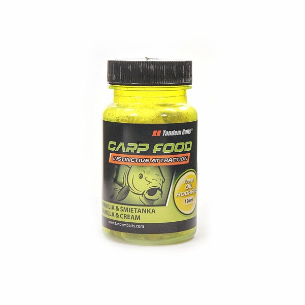 TandemBaits Carp Food Oil Hookers  - Vainilla & Crematamaño 12 mm / 50g - MPN: 17532 - EAN: 5907666676462