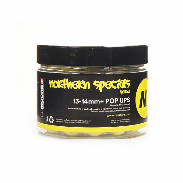 CcMoore Northern Special Pop Ups - NS1 Yellowvelikost NS1+ 13-14 mm - MPN: 96307 - EAN: 634158436833