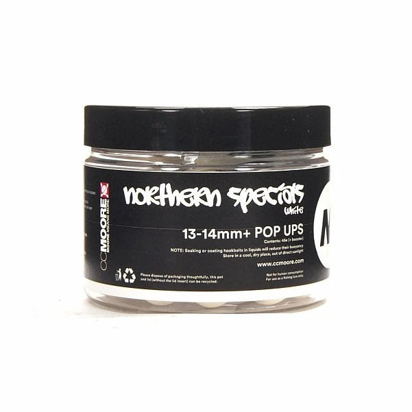 CcMoore Northern Special Pop Ups - NS1 White NS1+ 13-14 mm