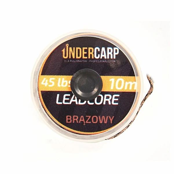 UnderCarp Leadcore 45lb 45lb / brązowy