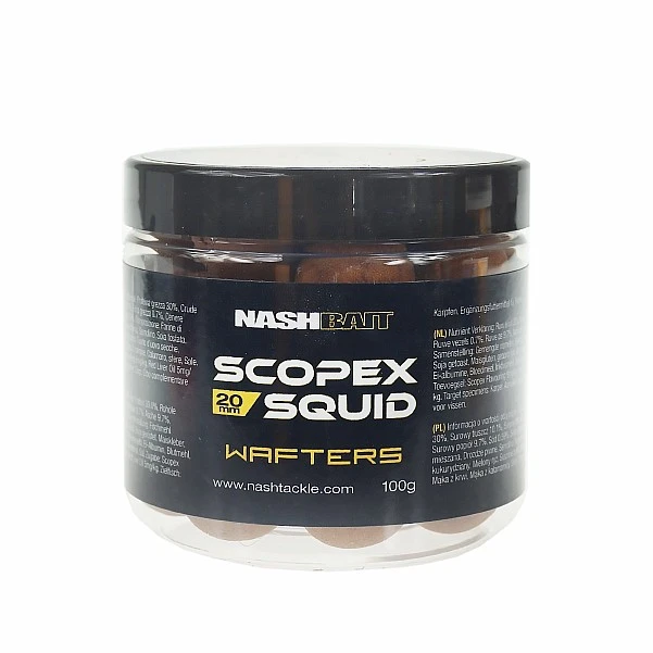 NEW Nash Scopex Squid Wafters 20 мм / 100 г