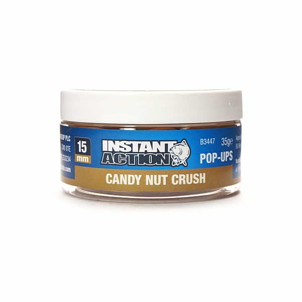 NEW Nash Instant Action Candy Nut Crush Pop-uprozmiar 15 mm / 35g - MPN: B3447 - EAN: 5055108834472