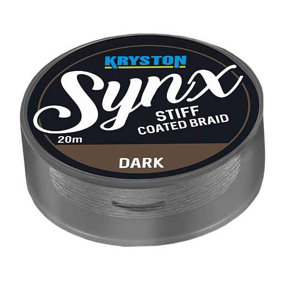 Kryston Synx Stiff Coated Braidbarva 20 lb / Tmavý Sediment - MPN: KR-SYX5 - EAN: 5060041391746