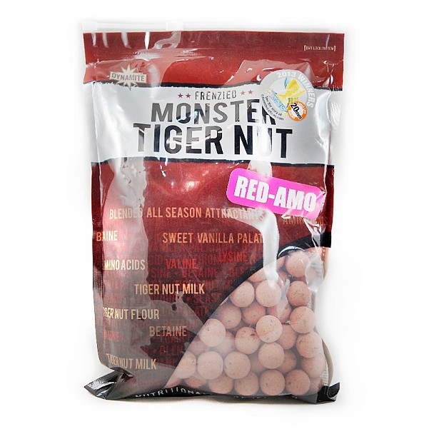 NEW DynamiteBaits Monster Tiger Nut Red Amo Boiliesrozmiar/opakowanie 12 mm / 1 kg - MPN: DY382 - EAN: 5031745208357