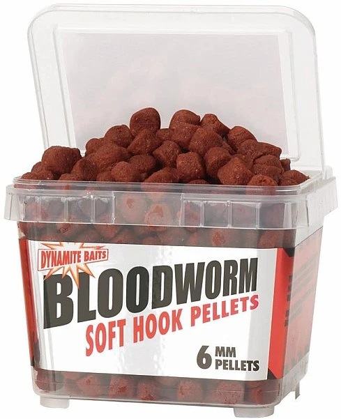 Dynamite Baits Soft Bloodworm Hook Pellets  6-10 mm
