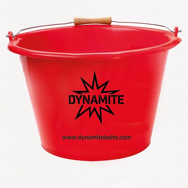 NEW Dynamite Bait Bucket kolor czerwony - MPN: DY500 - EAN: 5031745210336