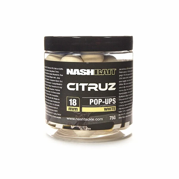 Nash Pop-up White - Citruz 18 мм / 75г