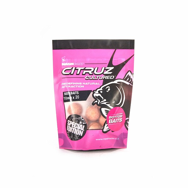 NEW Nash Citruz Cultured Hookbaitsrozmiar 18 mm - MPN: B7209 - EAN: 5055108872092