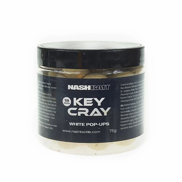 Nash Key Cray Pop- Up White 18 мм / 75г