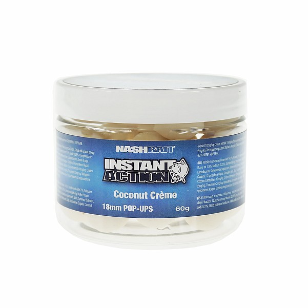 NEW Nash Instant Action Coconut Cream Pop Upsvelikost 18 mm / 60g - MPN: B3365 - EAN: 5055108833659