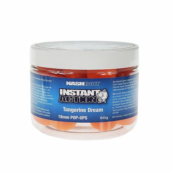 Nash Instant Action Tangerine Dream Pop UpsGröße 18 mm / 60g - MPN: B3364 - EAN: 5055108833642