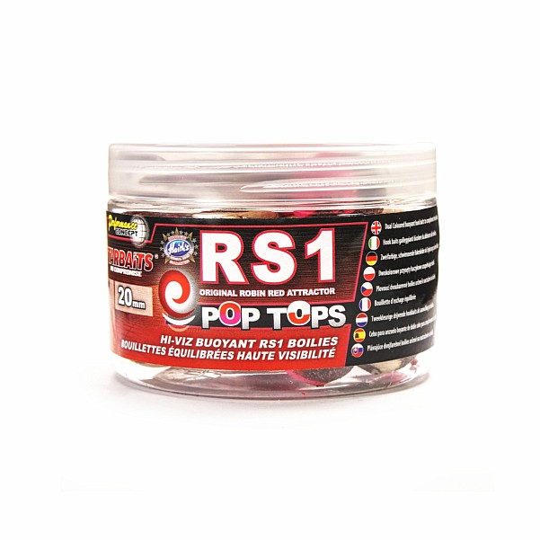 Starbaits Performance Pop Tops - RS1rozmiar 20 mm - MPN: 5341 - EAN: 3297830053413