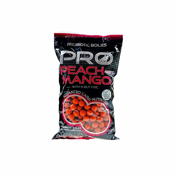 NEW Starbaits Probiotic Boilies - Peach & Mango 14 mm /1kg