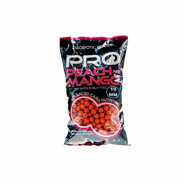 NEW Starbaits Probiotic Boilies - Peach & Mango 10 mm /1kg