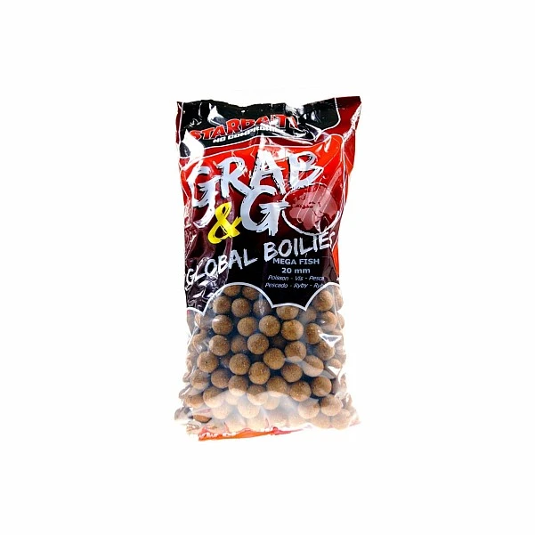 Starbaits Grab&Go Global Boilies - Mega Fish 20mm / 2,5kg