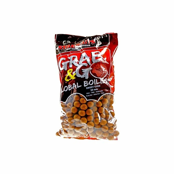 Starbaits Grab&Go Global Boilies - Sweet Corn 20mm / 2,5kg