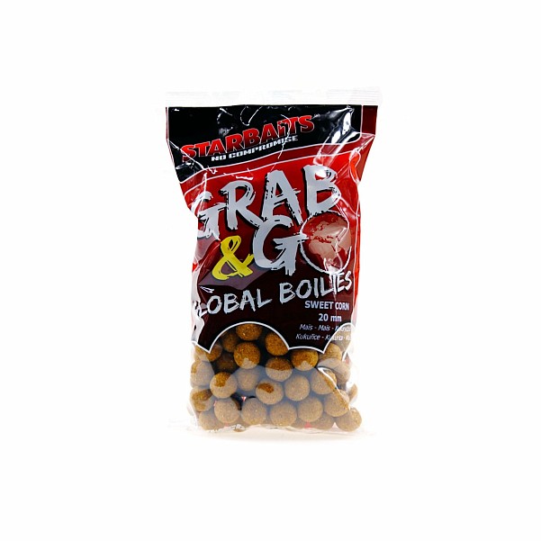 Starbaits Grab&Go Global Boilies - Sweet Cornvelikost 20 mm /1kg - MPN: 43057 - EAN: 3297830430573