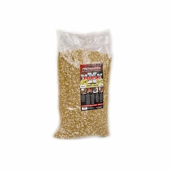 Starbaits Preparation X Triple X Pellets - CREAM 4 mm