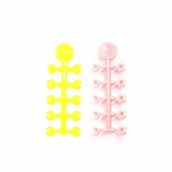 Korda Floss Caps pink / yellow