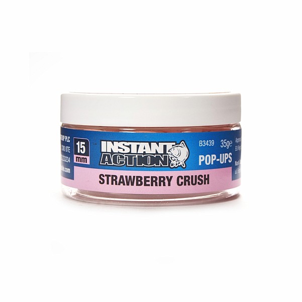 NEW Nash Instant Action Strawberry Crush Pop-uprozmiar 15 mm / 35g - MPN: B3439 - EAN: 5055108834397